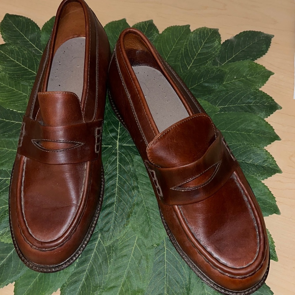 NWOT Eddie Bauer mens leather shoes